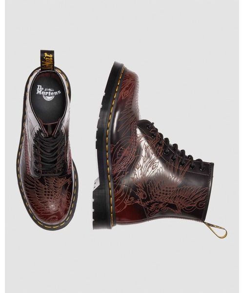 工芸品 Cognac Dr.Martens（ドクターマーチン） ブーツ 1460 PHOENIX 8 ホール ブーツ