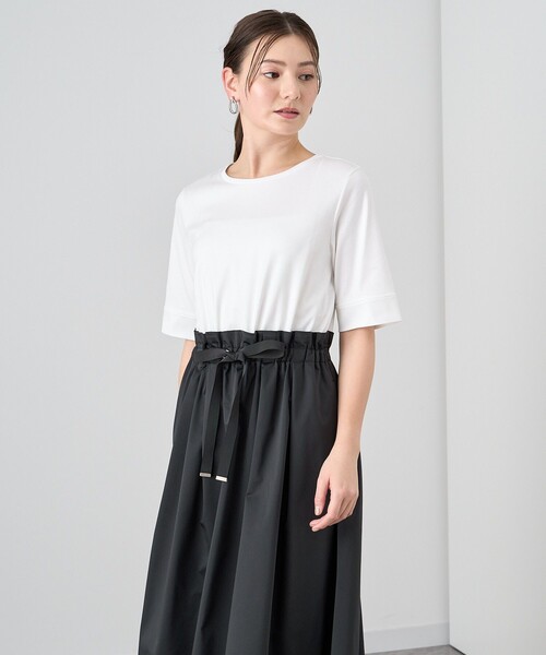 【新品未使用】アナイ膝丈ワンピース　38サイズ 楽天市場】美品【中古】アナイ ANAYI 膝丈ワンピース ワンピース