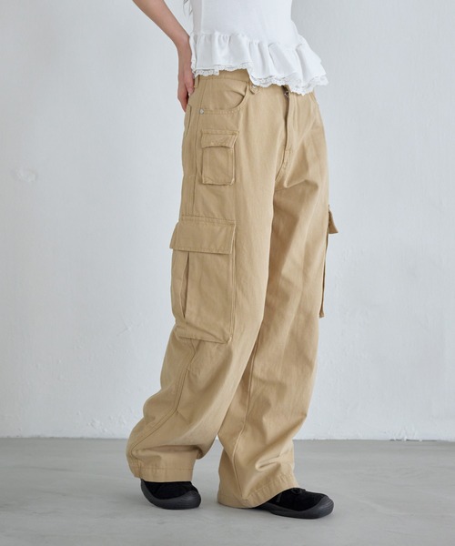 UNE MANSION（ユヌマンション） カーゴパンツ 「ユニセックス着用可能