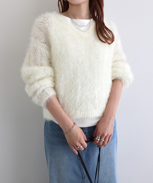 売れ筋商品|||イーブン アンド オド ニット&セーター レディース アウター Jumper - mottled beige イーブン アンド オド ニット&セーター レディース アウター