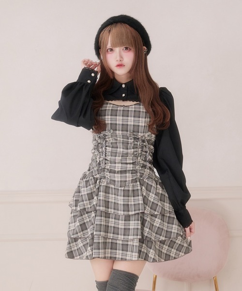 Pal elfy ワンピース ドロストティアードキャミワンピース : ZOZOTOWN