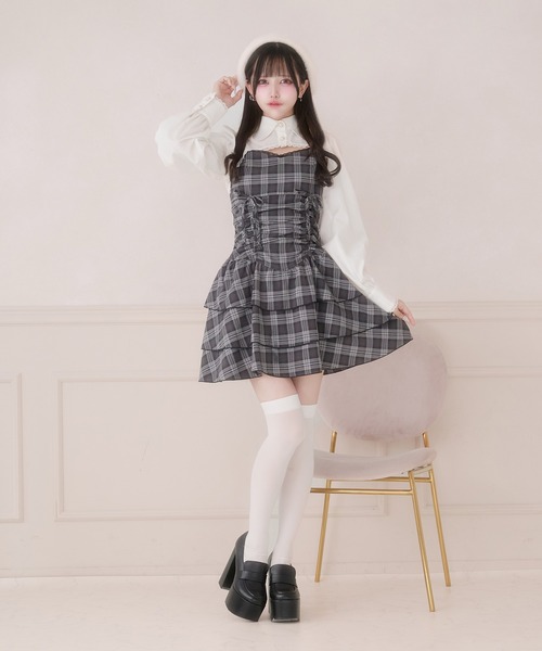 Pal elfy ワンピース ドロストティアードキャミワンピース : ZOZOTOWN