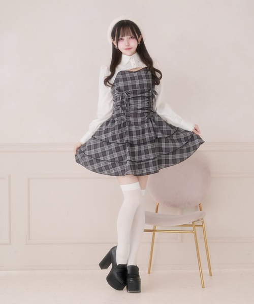 Pal elfy ワンピース ドロストティアードキャミワンピース : ZOZOTOWN