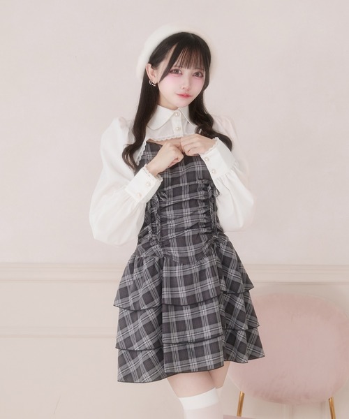 Pal elfy ワンピース ドロストティアードキャミワンピース : ZOZOTOWN