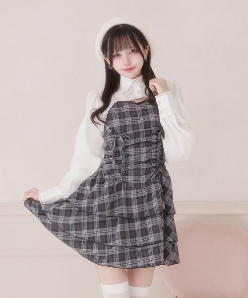 Pal elfy ワンピース ドロストティアードキャミワンピース : ZOZOTOWN