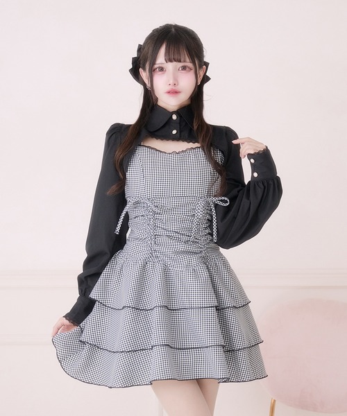 Pal elfy ワンピース ドロストティアードキャミワンピース : ZOZOTOWN