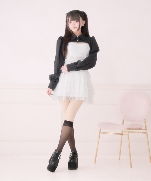 Pal elfy ワンピース ドロストティアードキャミワンピース : ZOZOTOWN