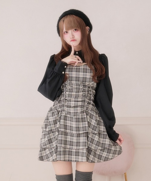 Pal elfy ワンピース ドロストティアードキャミワンピース : ZOZOTOWN