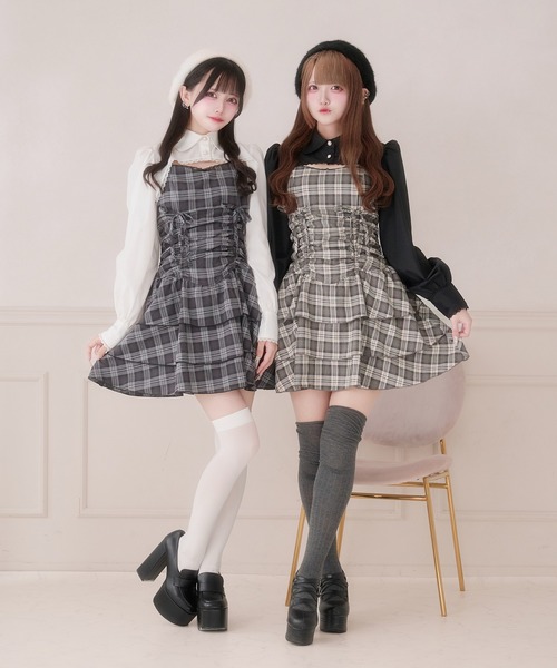 Pal elfy ワンピース ドロストティアードキャミワンピース : ZOZOTOWN