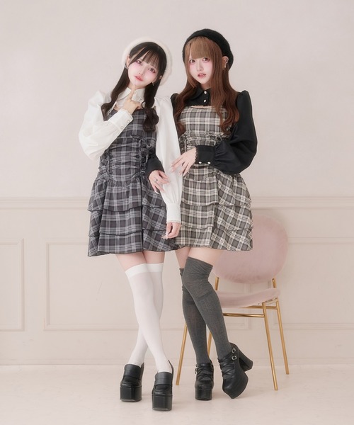 Pal elfy ワンピース ドロストティアードキャミワンピース : ZOZOTOWN