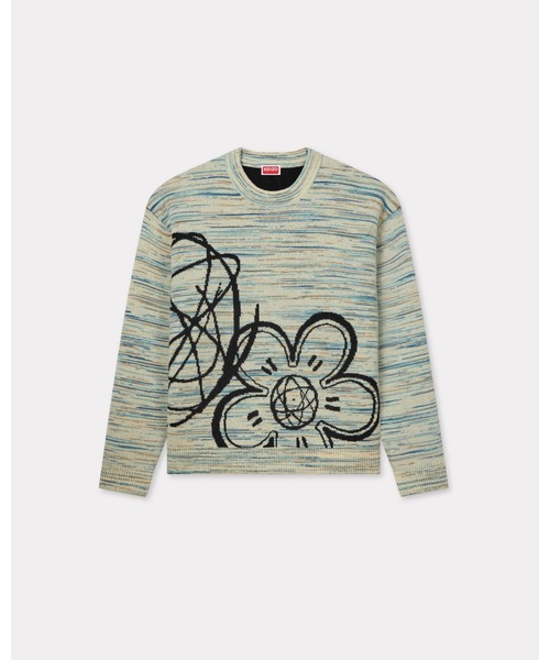 KENZO（ケンゾー） 'Kenzo x Futura 2000' リバーシブル ウール