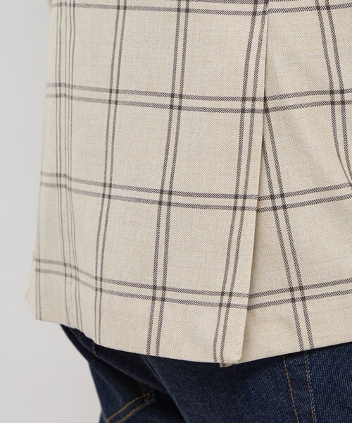 【美品】MACKINTOSH LONDON チェックテーラードジャケット伊製生地 MACKINTOSH LONDON（マッキントッシュ ロンドン） ジャケット