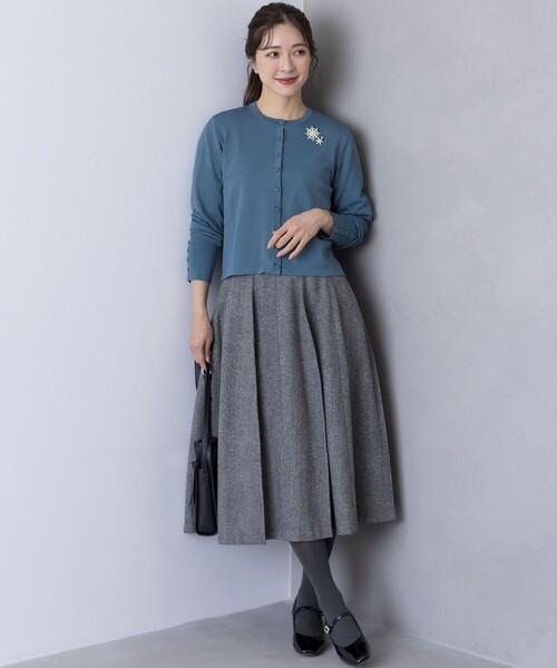 組曲（KUMIKYOKU） スカート シックツイード スカート : ZOZOTOWN