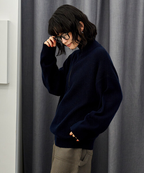 FREAK'S STORE ニット セーター 「マシーンウォッシャブル」シルク入り