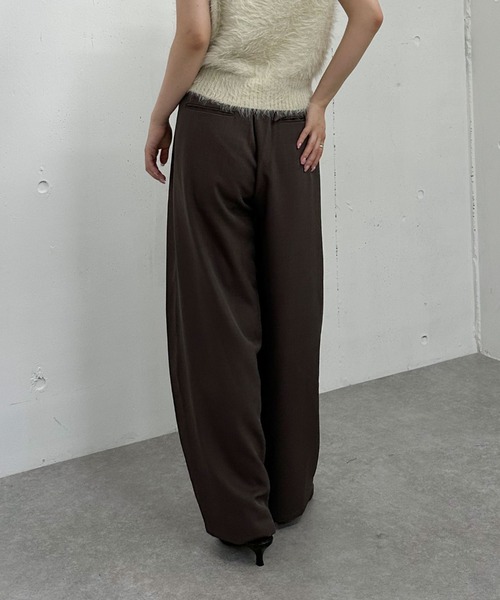 archives（アルシーヴ） スラックス パンツ カーブスラックス