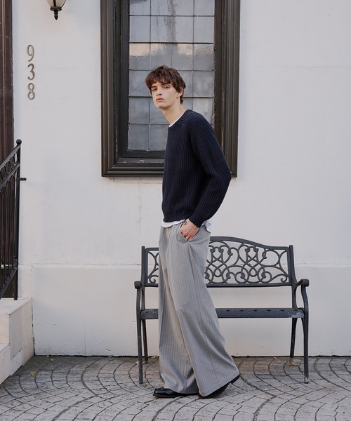 Regen Glanz セーター ニット fisherman knit/フィッシャーマンニット