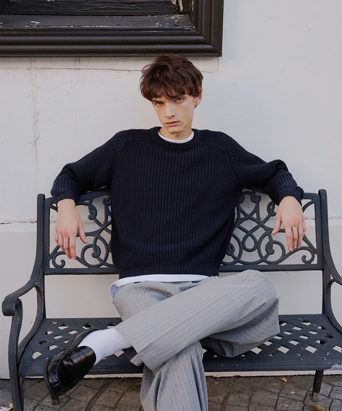 Regen Glanz セーター ニット fisherman knit/フィッシャーマンニット