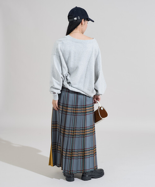 スカート O'NEIL OF DUBLIN × FREAK'S STORE/オニールオブダブリン 別注Combination Fashion Maxi | FREAK'S STORE | 05