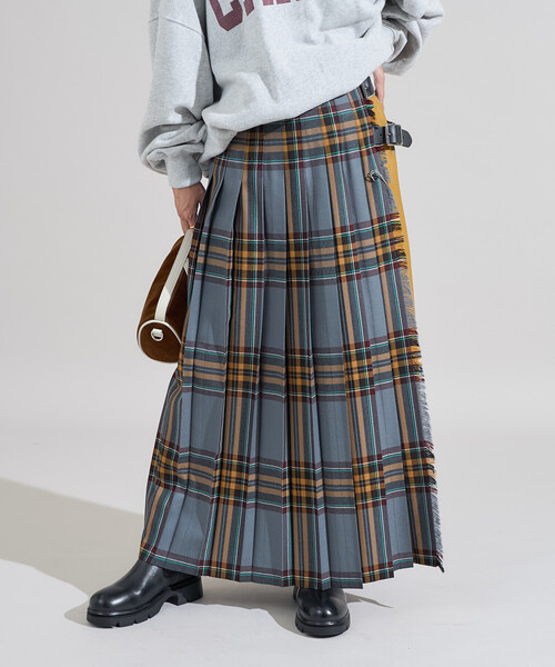 【新品未使用品】オニールオブダブリン　スカート　DERRYCANAN グリーン O'NEIL of DUBLIN オニールオブダブリン スカート ウール
