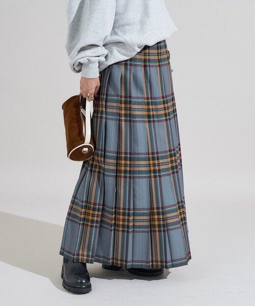 スカート O'NEIL OF DUBLIN × FREAK'S STORE/オニールオブダブリン 別注Combination Fashion Maxi | FREAK'S STORE | 08