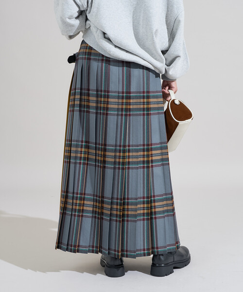 スカート O'NEIL OF DUBLIN × FREAK'S STORE/オニールオブダブリン 別注Combination Fashion Maxi | FREAK'S STORE | 09