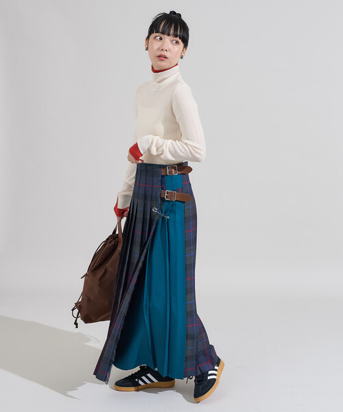 スカート O'NEIL OF DUBLIN × FREAK'S STORE/オニールオブダブリン 別注Combination Fashion Maxi | FREAK'S STORE | 17