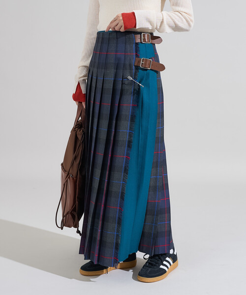 スカート O'NEIL OF DUBLIN × FREAK'S STORE/オニールオブダブリン 別注Combination Fashion Maxi | FREAK'S STORE | 20