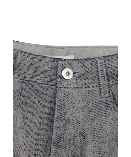 CLANE（クラネ） パンツ FLOCKY CENTER PRESS PANTS レディース