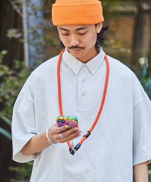 「FREAK'S STORE」 半袖ポロシャツ SMALL ホワイト メンズ_画像4