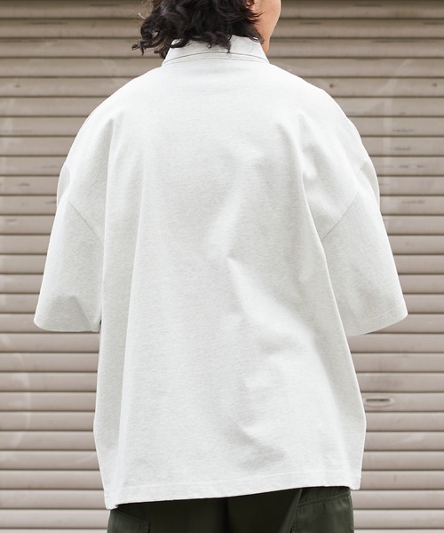 「FREAK'S STORE」 半袖ポロシャツ SMALL ホワイト メンズ_画像9