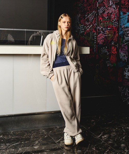 umbro（アンブロ） パンツ (UMBRO × ROSE BUD)DOUBLE WAIST FLEECE