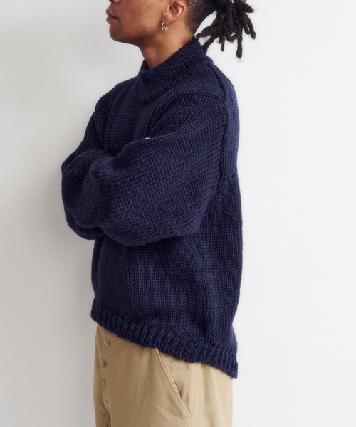 DIGAWEL（ディガウェル） セーター ニット Cocoon turtleneck sweater