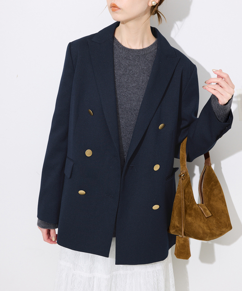 SLOBE IENA ジャケット テーラードジャケット 「追加」TRダブル