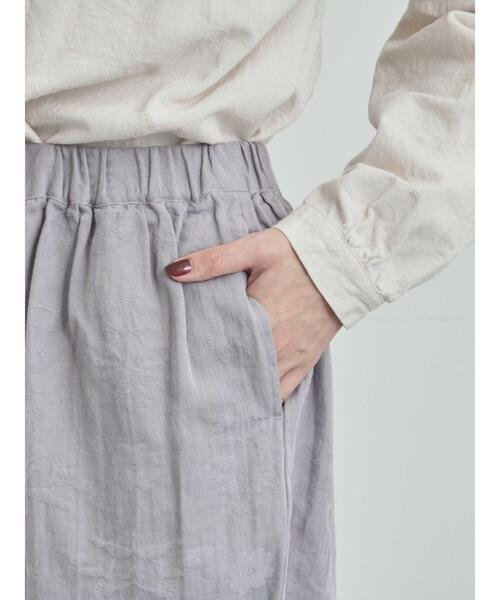 TSUHARU コットンジャガードコクーンパンツ TSUHARU by Samansa Mos2