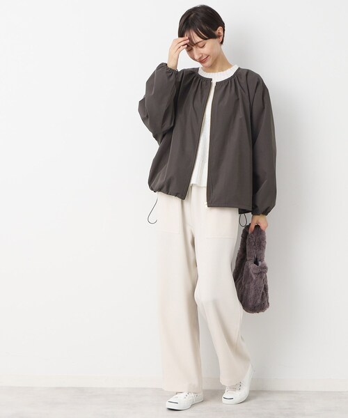 「Dessin」 ブルゾン 02 ブラウン系その他 レディース_画像4