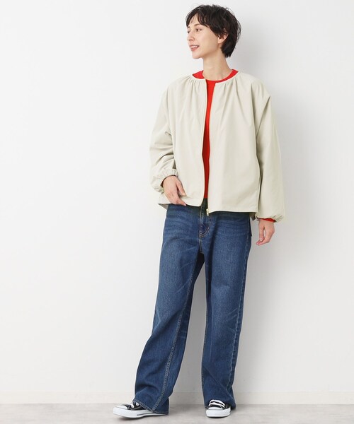 「Dessin」 ブルゾン 02 ブラウン系その他 レディース_画像8