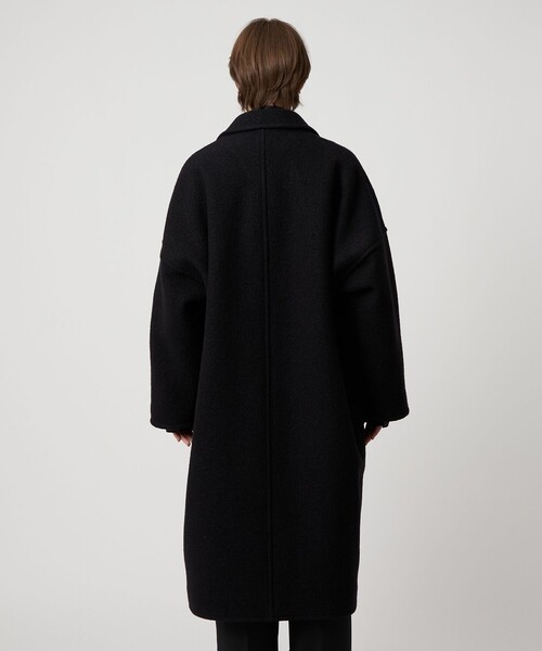 アストラット ASTRAET 4ポケット ノーカラーコート　ブラック　サイズ0 アストラット ASTRAET 4ポケット ノーカラーコート ブラック サイズ0