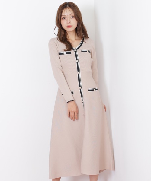 JILL by JILL STUART（ジルバイジルスチュアート） ワンピース Vネック