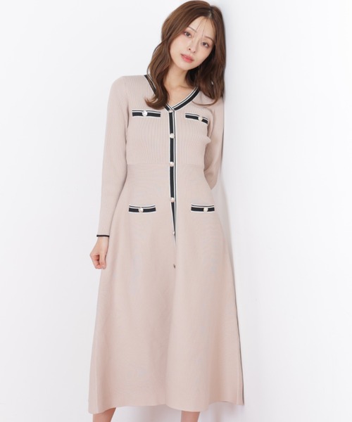 JILL by JILL STUART（ジルバイジルスチュアート） ワンピース Vネック