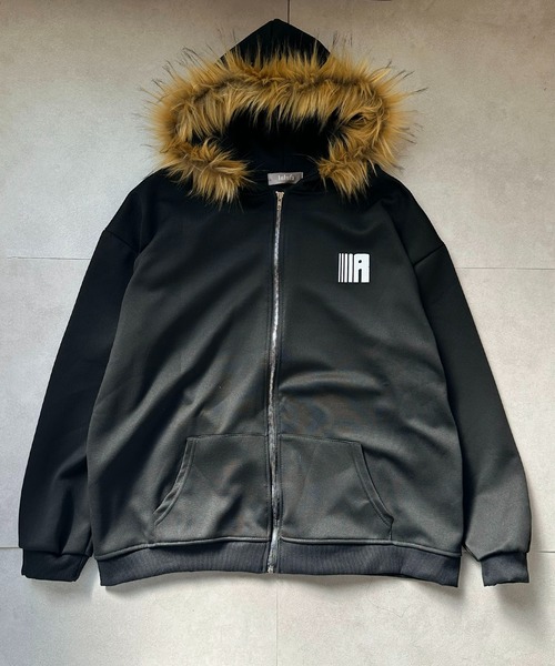 パーカー フェイクファーフード スウェットパーカー/韓国カジュアル 防寒 秋冬 レディース | lulufa | 15