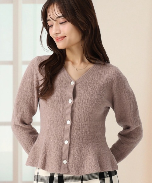 MISCH MASCH（ミッシュマッシュ） カーディガン 2025秋冬新作 ぽこぽこ