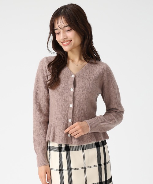 MISCH MASCH（ミッシュマッシュ） カーディガン 2025秋冬新作 ぽこぽこ