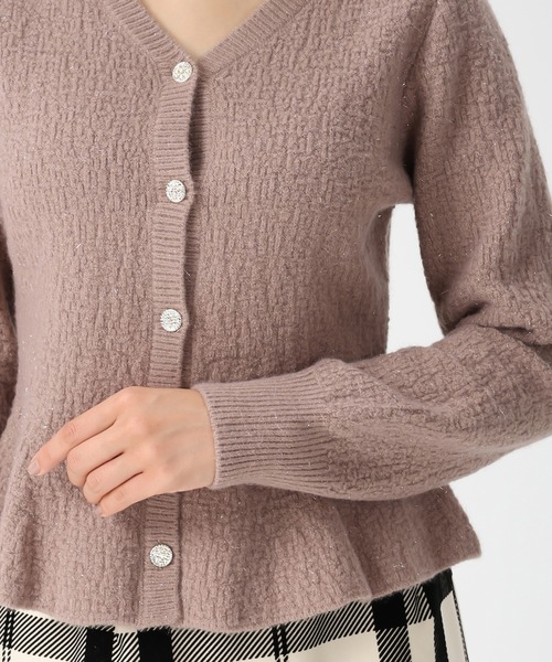 MISCH MASCH（ミッシュマッシュ） カーディガン 2025秋冬新作 ぽこぽこ