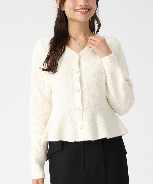 MISCH MASCH（ミッシュマッシュ） カーディガン 2025秋冬新作 ぽこぽこ