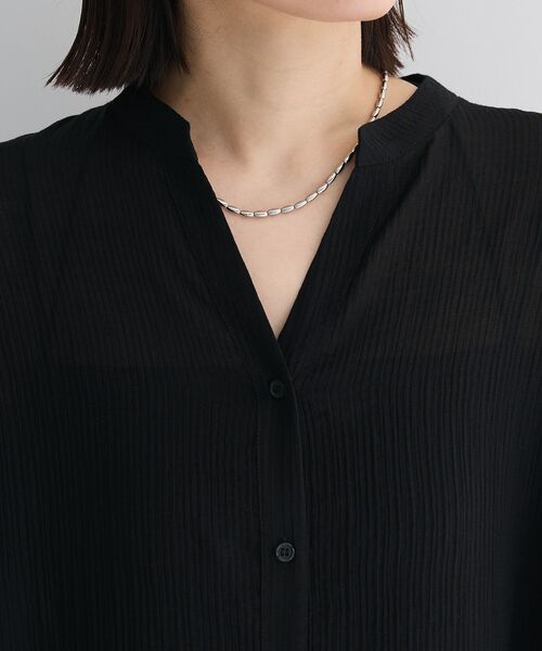 「Green Parks」 「chocol raffine robe」ノースリーブワンピース FREE オフホワイト レディース_画像8