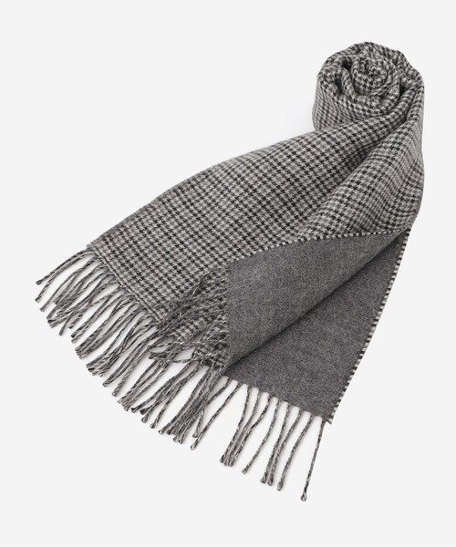 MACKINTOSH LONDONアルパカ100%マフラーリバーシブル・新品 MACKINTOSH LONDON（マッキントッシュ ロンドン） マフラー ベビー