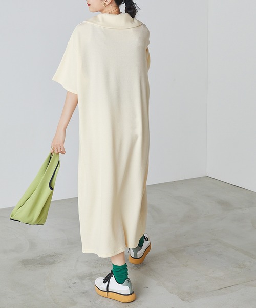 「forksy.」 半袖ワンピース FREE グリーン レディース_画像5