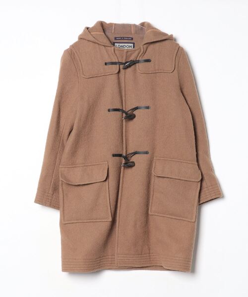 英国製 ロンドントラディション ダッフルコート コットン ベージュ 42 LONDON Tradition（ロンドントラディション） ダッフルコート LARGE