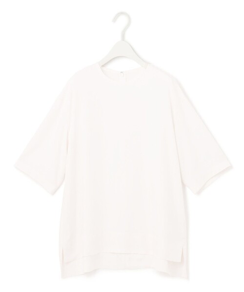 「ICB」 7分袖ブラウス 6 ネイビー レディース_画像6