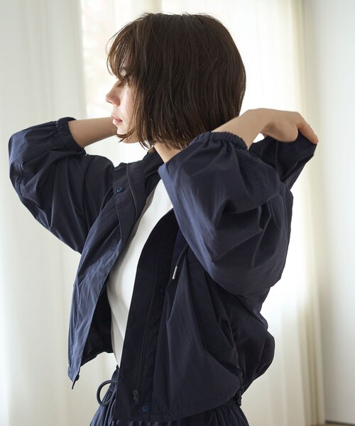 「UNFILO」 ブルゾン MEDIUM グレー レディース_画像2